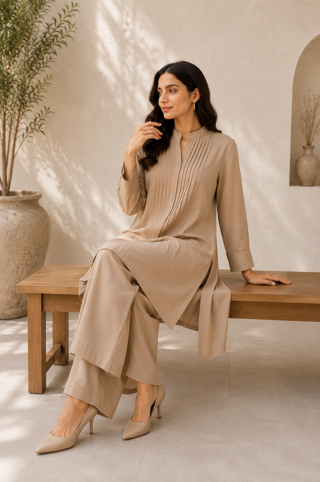 Sand Pleat