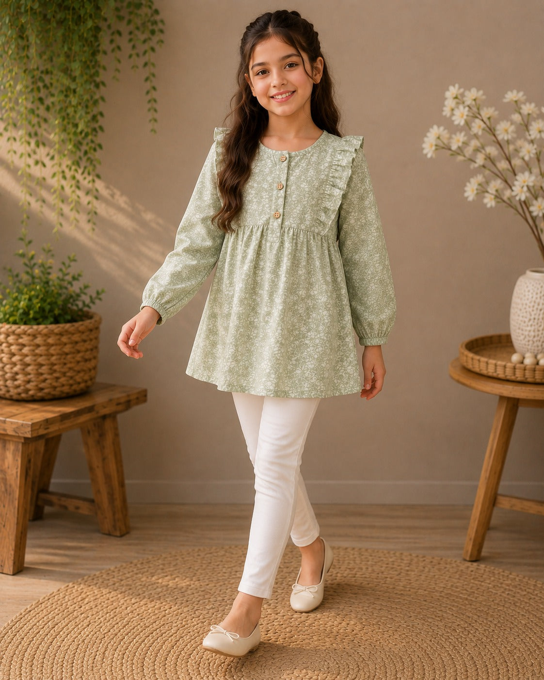 Sage Bloom TOP