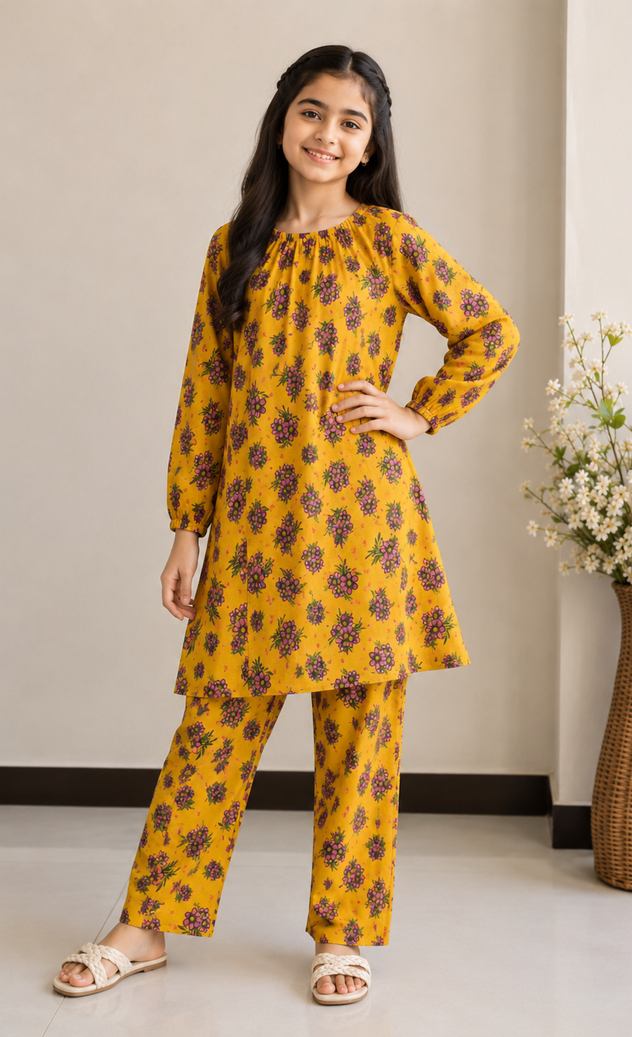 Mustard Floral
